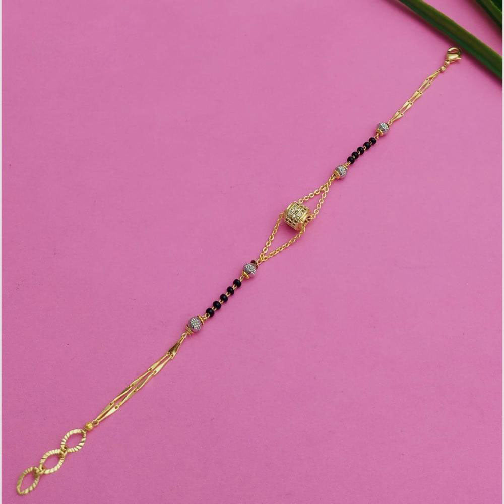 JCM  Elegant Symbol of Love in a Modern Style Mangalsutra Bracelet