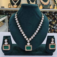 JCM Polki Kundan Necklace Set
