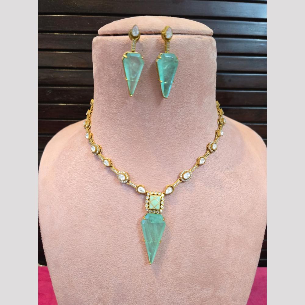 JCM Polki Kundan Necklace Set