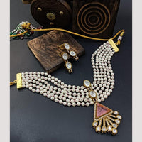 JCM Polki Kundan Necklace Set
