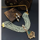 JCM Polki Kundan Necklace Set