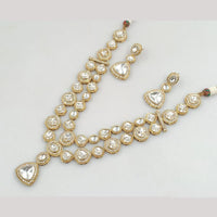 JCM Polki Kundan Stone Necklace Set