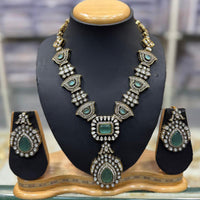 JCM Kundan Stone Necklace Set