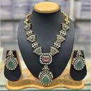 JCM Kundan Stone Necklace Set