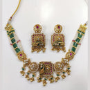 JCM Kundan And Pearl Necklace Set