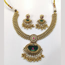 JCM Kundan Stone Necklace Set