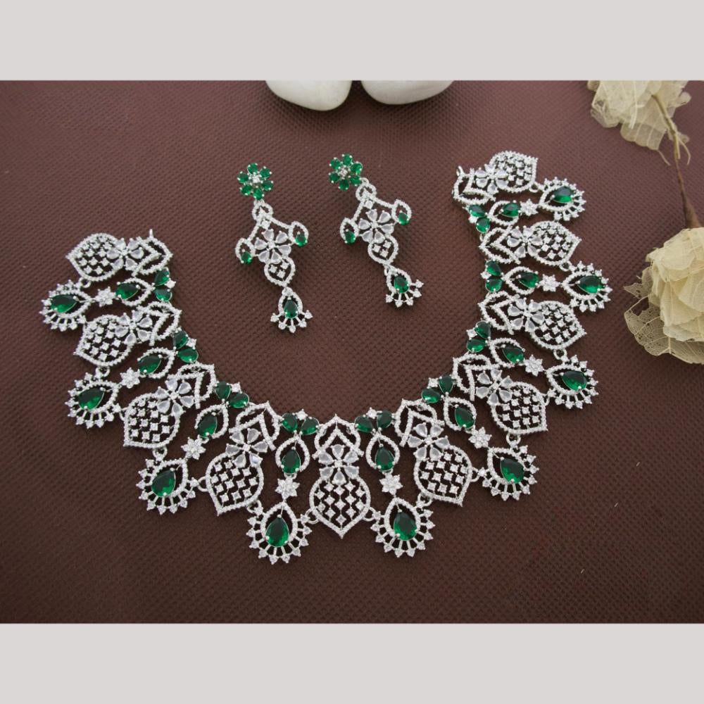JCM American Diamonds Necklace Set