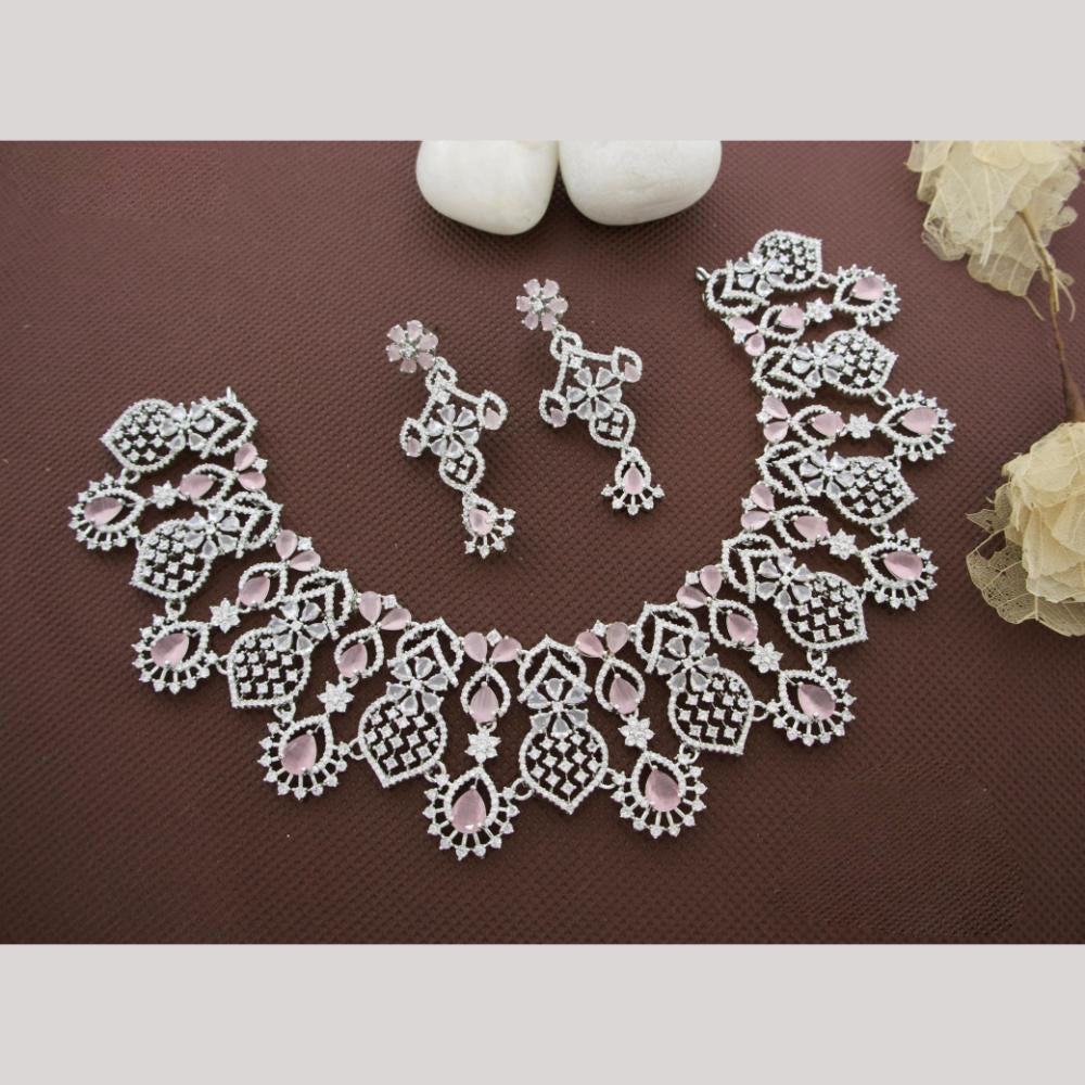 JCM American Diamonds Necklace Set