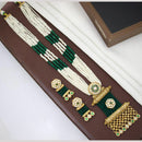 JCM Kundan And Pearl Long Necklace Set