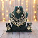 JCM Kundan Pearl And Beads Necklace Set