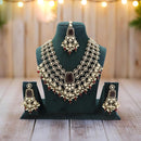JCM Kundan Pearl And Beads Necklace Set