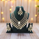 JCM Kundan Pearl And Beads Necklace Set