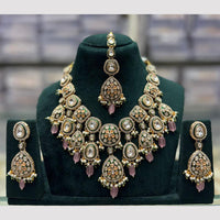 JCM Traditional Kundan Beads Set – Ideal for Weddings, Parties & Celebrations