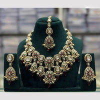 JCM Traditional Kundan Beads Set – Ideal for Weddings, Parties & Celebrations