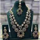 JCM Traditional Kundan & Austrian Stone Necklace Set – Ethnic Jewelry for Women
