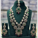 JCM Traditional Kundan & Austrian Stone Necklace Set – Ethnic Jewelry for Women