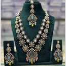 JCM Traditional Kundan & Austrian Stone Necklace Set – Ethnic Jewelry for Women