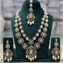 JCM Traditional Kundan & Austrian Stone Necklace Set – Ethnic Jewelry for Women