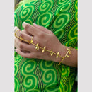 JCM Leaf Design Hand Harness – Graceful Jewelry with a Golden Touch
