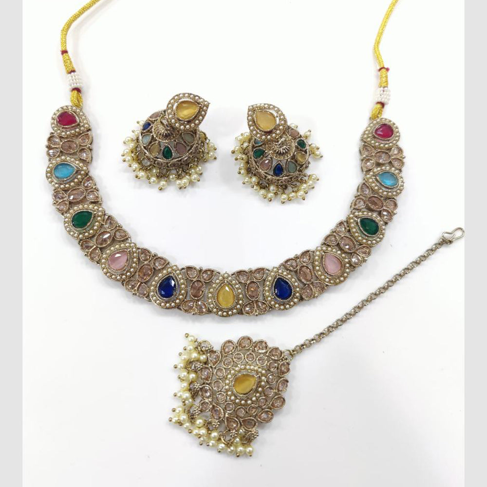 JCM Classic Austrian Crystal Jewelry Set – Necklace & Earrings