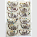 JCM Traditional Necklace Set Austrian Crystals with Matching Maang Tikka