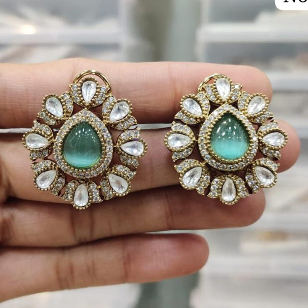 JCM Austrian Stone & Crystal Earrings for Women – Elegant Party Wear Jewelry