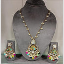 JCM Ethnic Chic Vibrant Beads and Pearl Drops Necklace Set