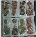 JCM Ethnic Chic Vibrant Beads and Pearl Drops Necklace Set