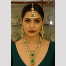 JCM Grand Set Featuring Large Gemstones and Brilliant Sparkle Necklace Set