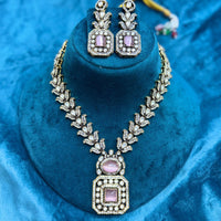 JCM Jewellery Ethnic Charm Pota And Austrian Stone Necklace Set