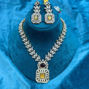 JCM Jewellery Ethnic Charm Pota And Austrian Stone Necklace Set