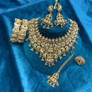 JCM Jewellery Royal Heritage Pota Stone Temple Necklace Set