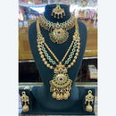 JCM Royal Polki Kundan Set Semi Bridal Elegance Redefined