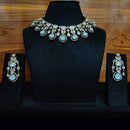 JCM Celestial Glow Designer Necklace Set with Matching Earrings