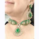 JCM Luxury American Diamond Adorned Choker Jewelry Collection