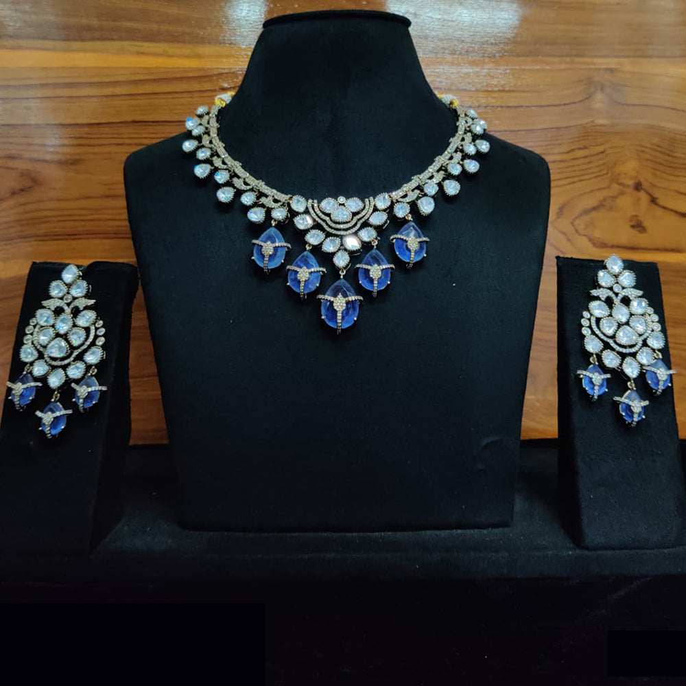 JCM Opulent Diamond Choker Necklace Set for Special Occasions
