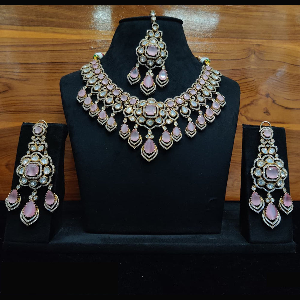 JCM Royal Statement Necklace and Earrings Ensemble