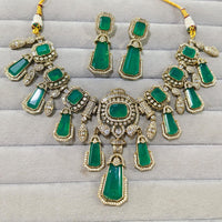 JCM Classic American Diamond Necklace Set For Special Occasions