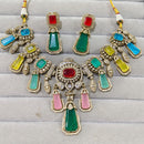 JCM Classic American Diamond Necklace Set For Special Occasions