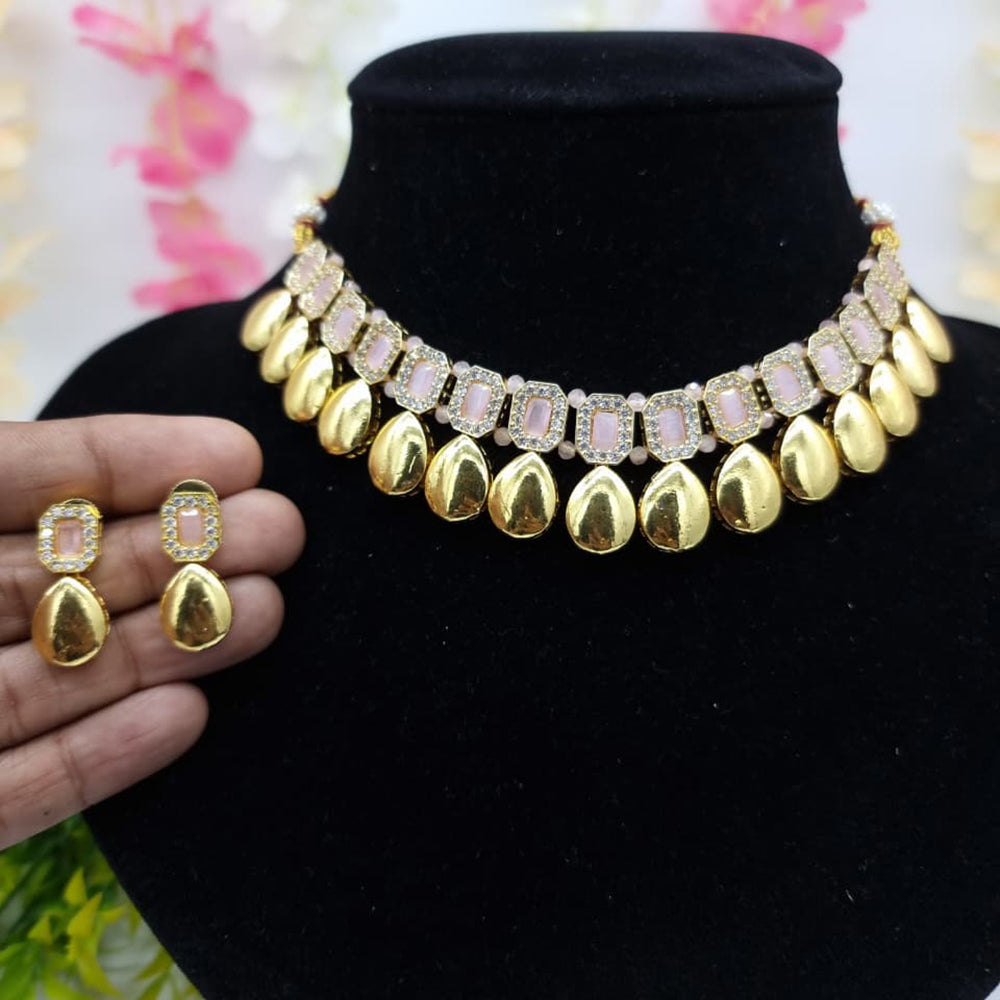 JCM Stunning Crystal Stone And Austrian Stone Embellished Choker Necklace Set