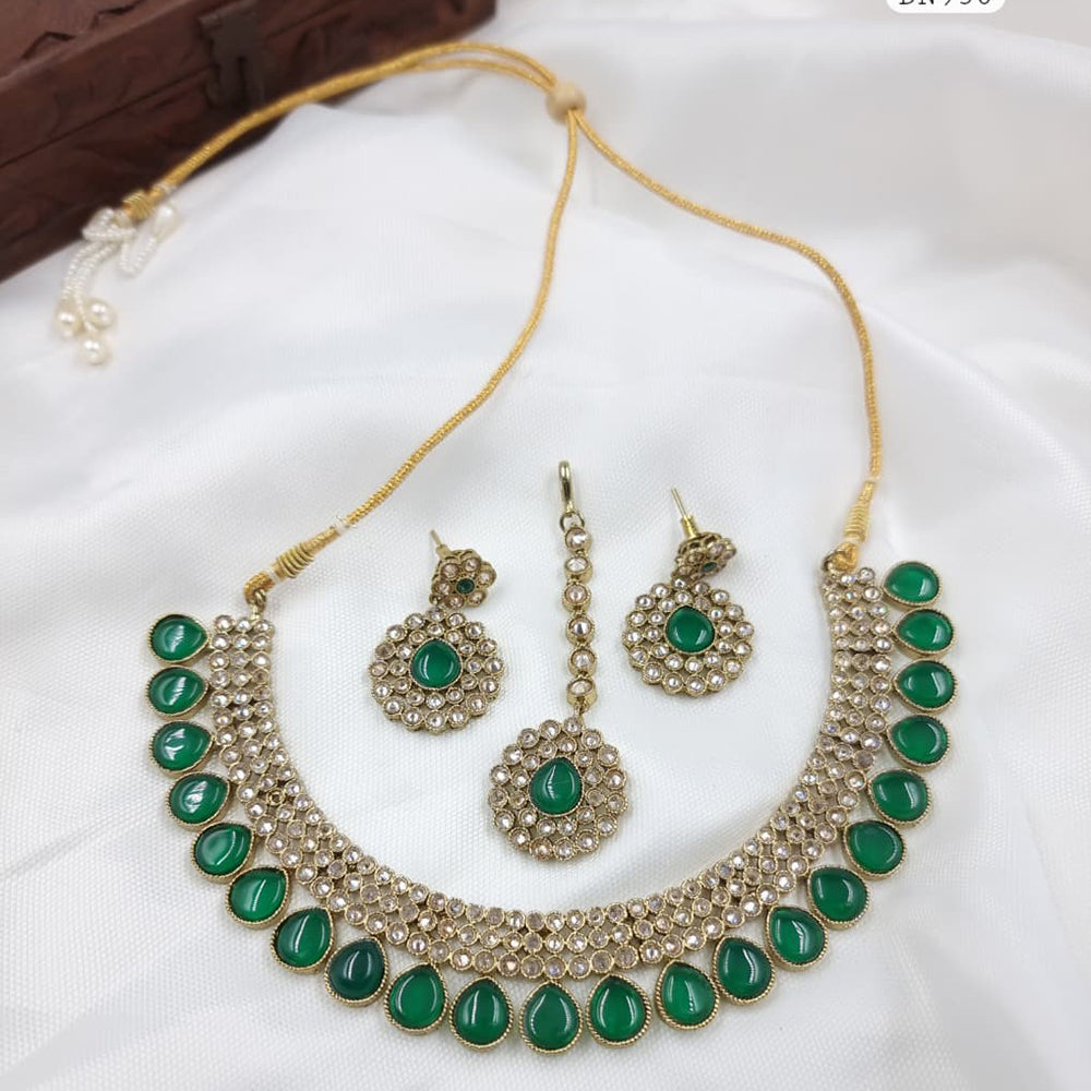 JCM Heritage Crystal Stone Necklace Set 