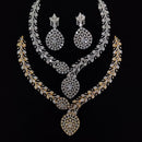 JCM Designer American Diamond Necklace Jewellery Set