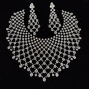 JCM Designer American Diamond Necklace Jewellery Set