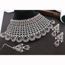 JCM Desingner American Daimond Choker Necklace Set 