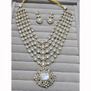 JCM Heritage Polki Kundan Multi Strand Necklace Set