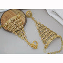 JCM Antique Crystal Stone Hand Harness Set