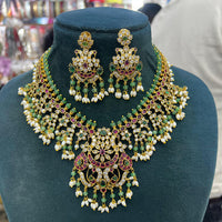 JCM Classic Pota Stone Pearl And Beaded Necklace Set