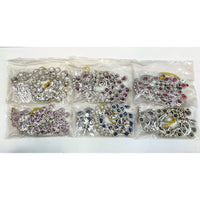 JCM Designer Pota Stone And Austrian Stone Multi Layer Necklace Set