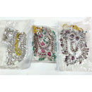 JCM Designer Kundan Stone Pearl Austrian Stone Beads Necklace Set