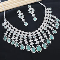 JCM Designer American Daimond Necklace Set